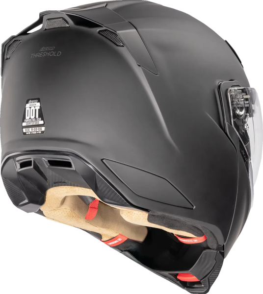 Threshold Solid Modular Helmet Black -4