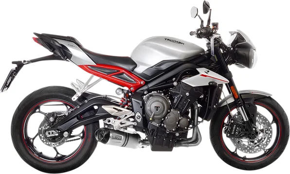 Tobă de eșapament LeoVince LV One Evo Slip-On pentru Triumph Trident 660 / Daytona 660 / Street Triple 765, 2, nordicamoto.ro