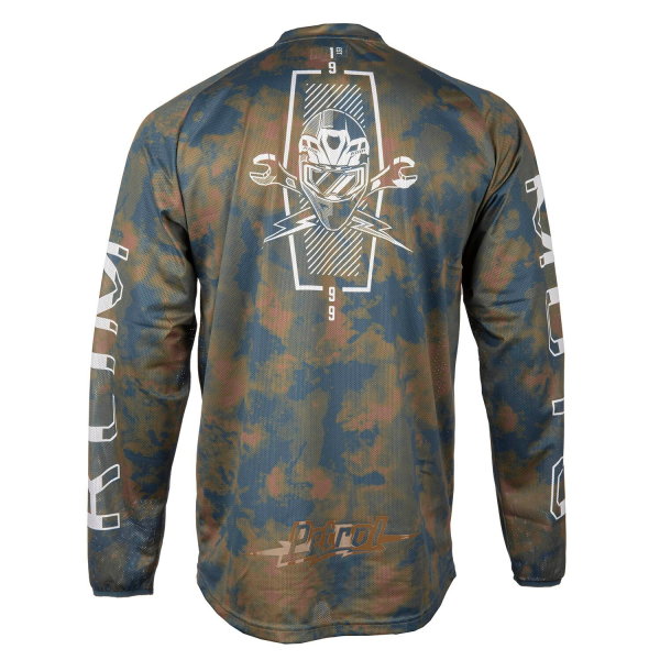 Tricou Klim Petrol Octane Winter Moss - Redrock-8