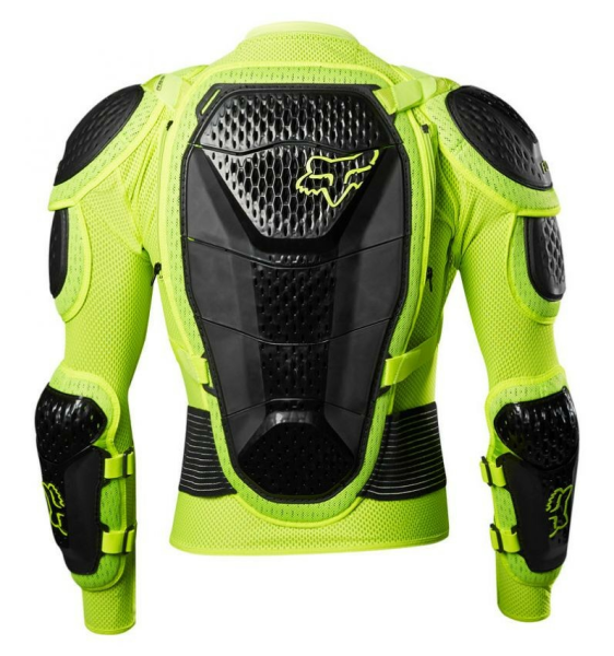 Armura FOX Titan Sport Jacket Fluo Yellow-1