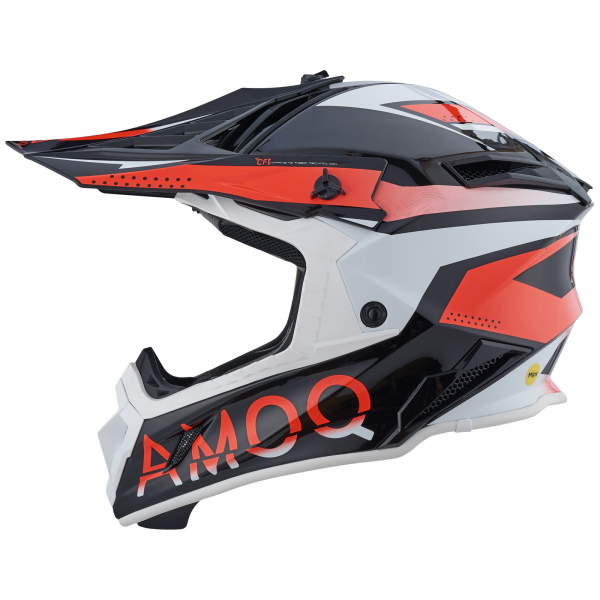 AMOQ Friction Mips Helmet Black/red XS-1
