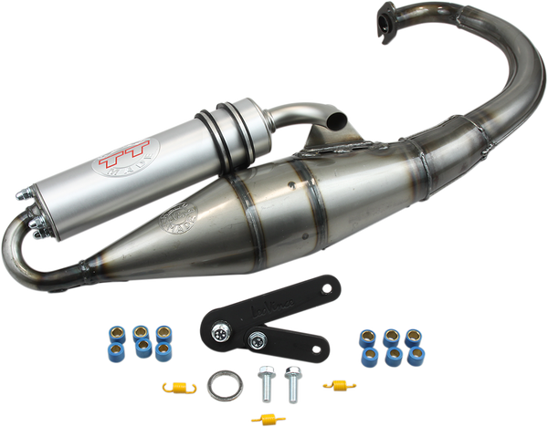 Exhaust Tt Zuma Brushed, 2, nordicamoto.ro