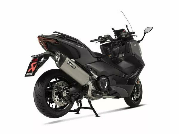 Racing Line Full Exhaust System Scooter Titanium Look -0