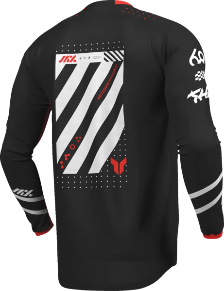 Launchmode Futura Jersey Red, Black -9