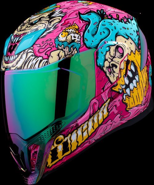 Casca Icon Airflite Snack Attack Mips Green/Pink/Yellow/Blue-9