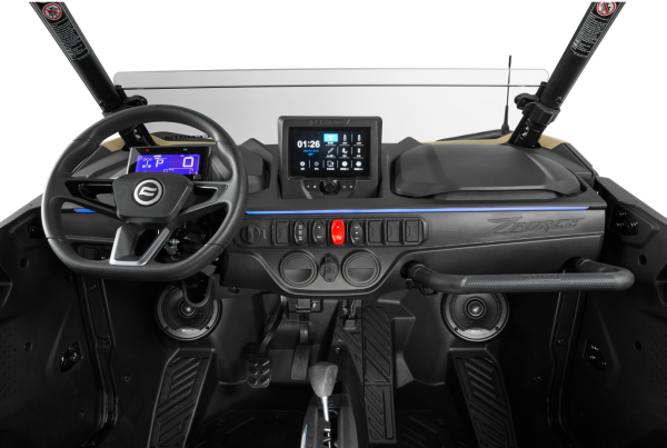 SISTEM AUDIO CFMOTO STAGE 1 ZFORCE G2 – 320W, DISPLAY TACTIL 7”, 3, nordicamoto.ro