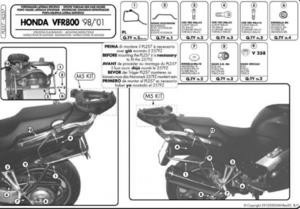 Cadru Principal Kappa HONDA VFR 800 '98-'01