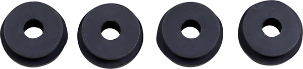 Saddlebag Grommets Black, 1, nordicamoto.ro