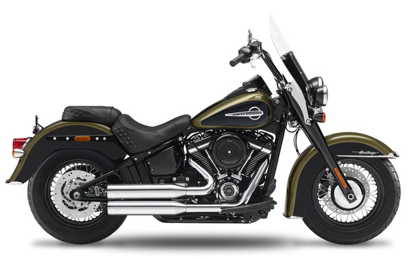 2in2 | Fusion Long | Shotgun-low Exhaust System Matte Black, 1, nordicamoto.ro