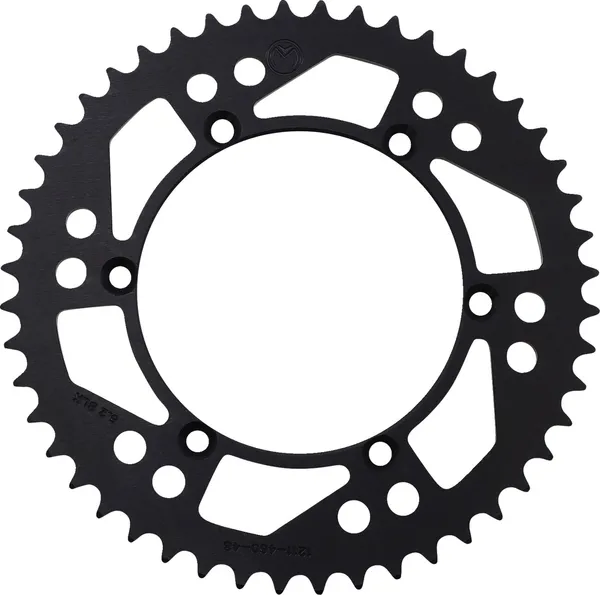MOOSE RACING Rear Aluminum Sprocket Black 