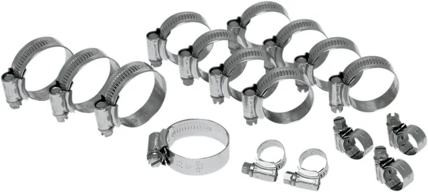 Radiator Clamp Kit Silver-0