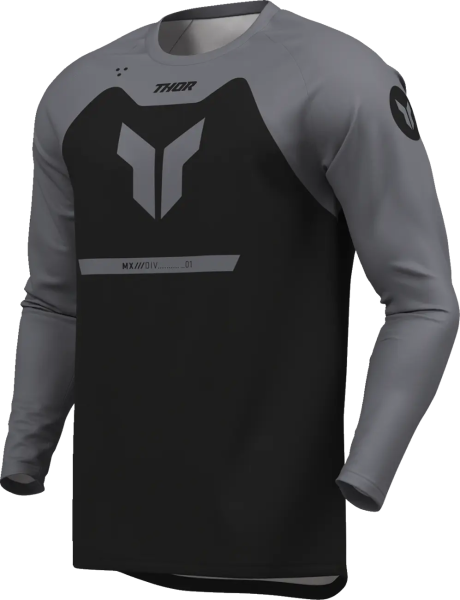 Youth Ridemode Menace Jersey Black, Gray -4