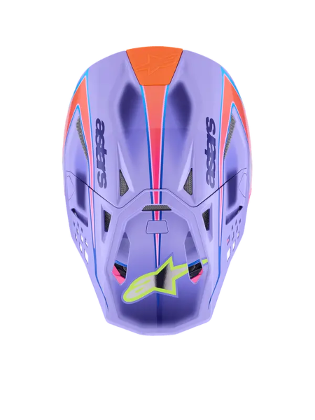 Casca Alpinestars Supertech M10 Jett Lawrence R01 Purple-5