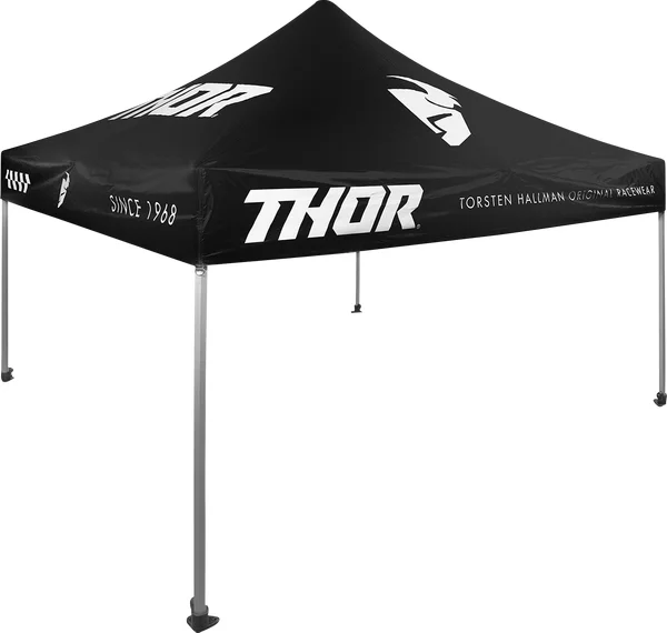 Cort Thor Track Canopy 3m x 3m Black/White, 1, nordicamoto.ro