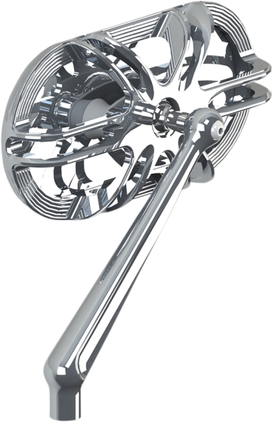 Caged Series Mirror Chrome, 1, nordicamoto.ro