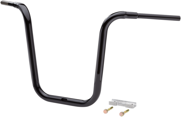 1-1/2(r) Grande Traditional Ape Hanger Handlebar Black, 1, nordicamoto.ro