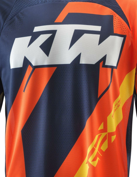 Tricou KTM Gravity-FX Replica Blue/Yellow/Orange-1