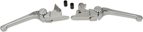Anthem Adjustable Lever Set For Harley Models Silver, 1, nordicamoto.ro