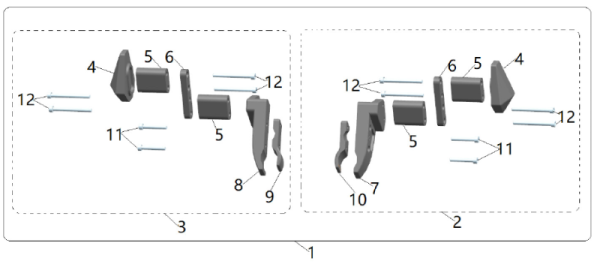 PROTECȚII CADRU CFMOTO – NEGRU, 7, nordicamoto.ro