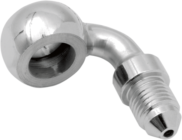 Chrome Steel Banjo Fitting Chrome, 1, nordicamoto.ro