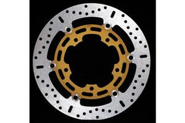 Brake Rotor X Series Floating Round Gold, Stainless Steel, 1, nordicamoto.ro
