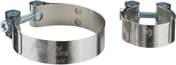 MOOSE RACING Stainless Steel Exhaust Clamp 