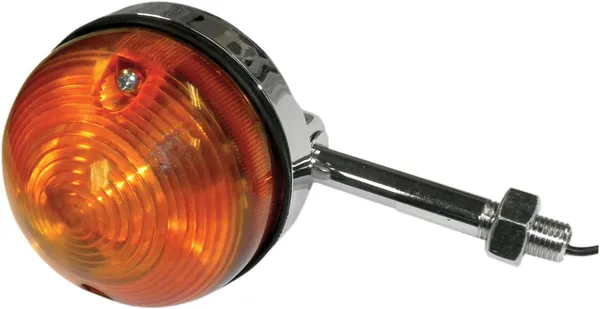 Dot Compliant Lucas Type Turn Signals Chrome-0