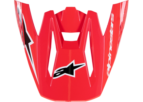 Supertech M5 Helmet Visor Red -0