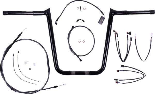 1-1/4(r) Viking Handlebar Installation Kit Silver, 1, nordicamoto.ro