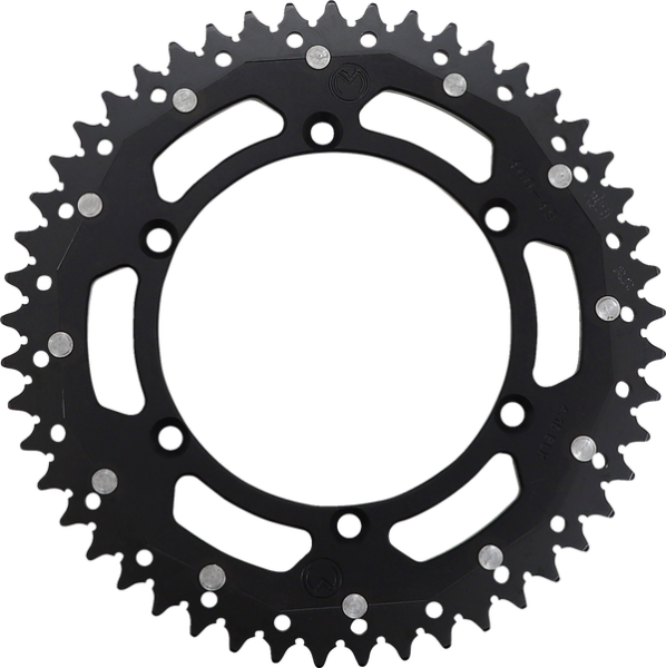 MOOSE RACING Pinion dublu negru, 2, nordicamoto.ro