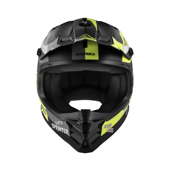 Casca Copii Acerbis Profile Yellow/Black-7