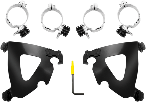 Road Warrior Trigger-lock Mount Kit Black, 1, nordicamoto.ro