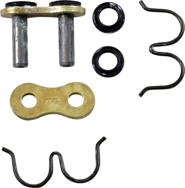 520 Quad Series - Rivet Connecting Link Gold-0