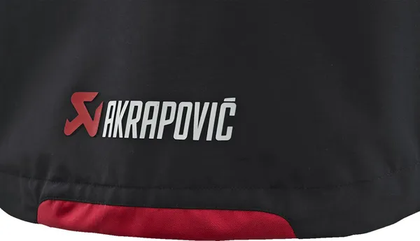 Corpo Rain Jacket Red, Black -2