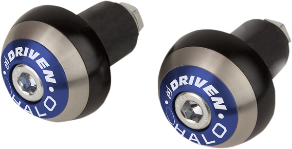 Halo Handlebar End Blue, 1, nordicamoto.ro