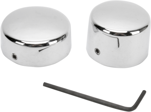 Chrome Axle Cap For 3/4(r) Axle Silver, 1, nordicamoto.ro
