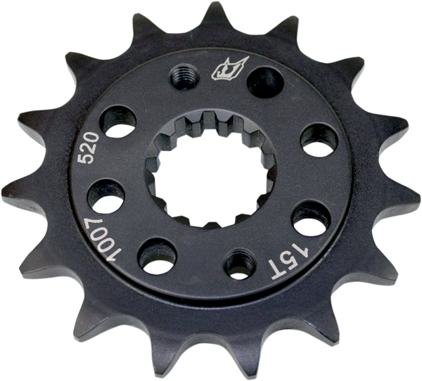 Lightweight Steel Sprocket Black, Zinc, 1, nordicamoto.ro