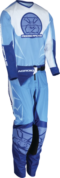 Tricou Copii MOOSE RACING Agroid Blue-2