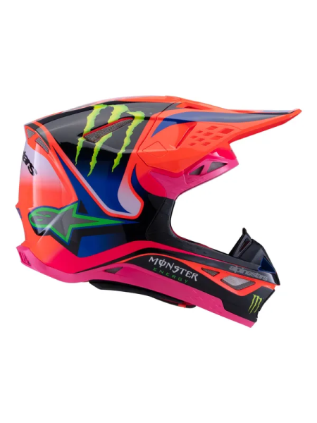 Casca Alpinestars S-M10 Deegan Orange/Pink/Purple-2