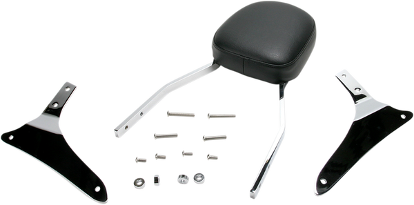 Square Sissy Bar Kit Chrome, 1, nordicamoto.ro