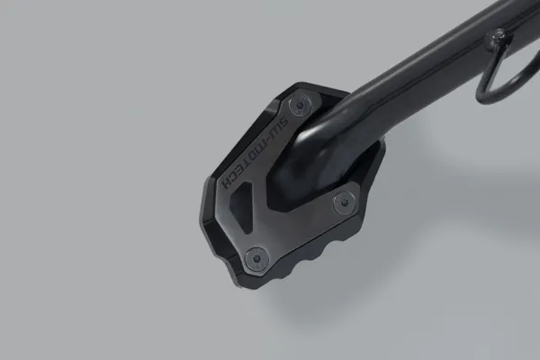 Sidestand Foot Extension Black, Silver -1