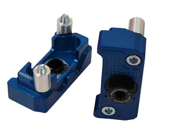Captive Axle Block Sliders Blue, 1, nordicamoto.ro