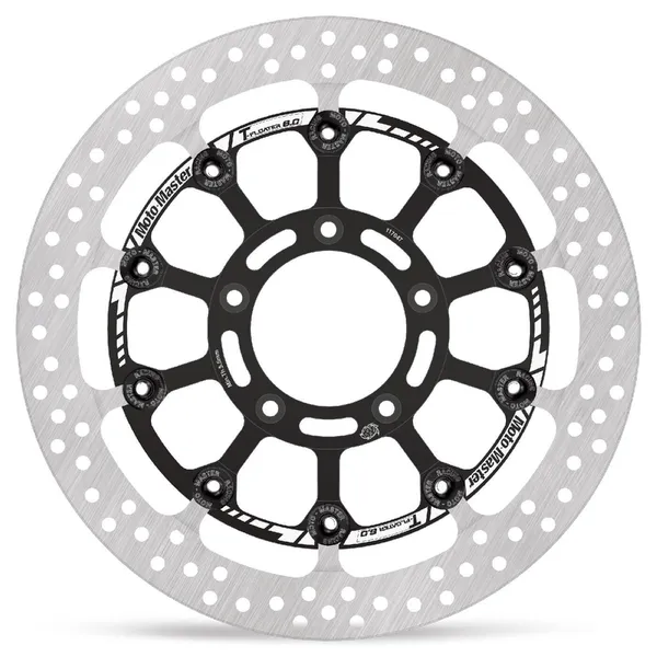 Halo Series T-floater Brake Rotor Black, Stainless Steel-5296c371b57684a85dd9ed4e363b594a.webp