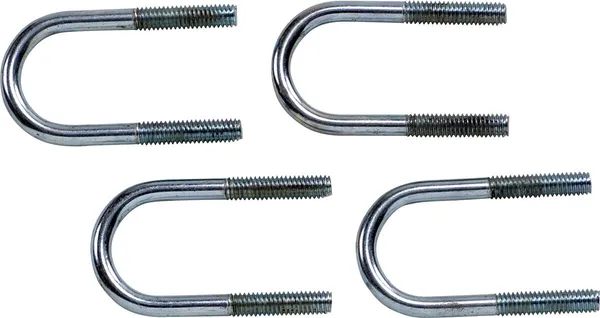 Plow Replacement U-bolts Silver , 4, nordicamoto.ro