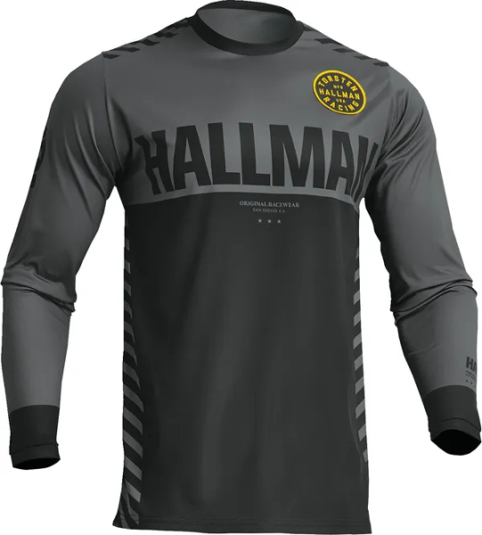 Tricou Thor Hallman Differ Slice Black/Charcoal-5