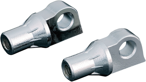 Serrated Male-mount Footpeg Mounts Chrome, 1, nordicamoto.ro