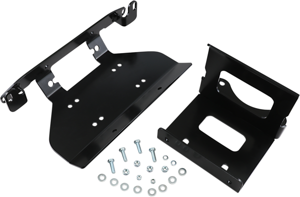 Winch Mount Kit Black, 1, nordicamoto.ro