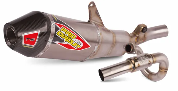 T-6 Euro Exhaust System Ss-ti-cf Titanium Look -0