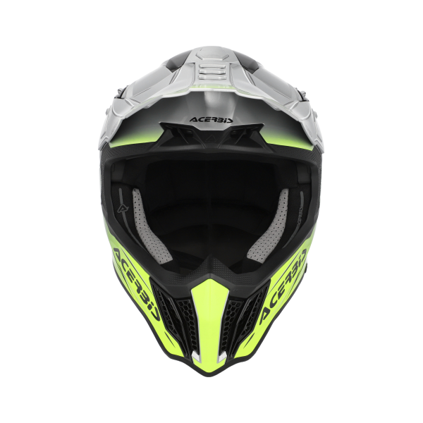 Casca Acerbis Airstrike-X Gri/Galben XXL-10