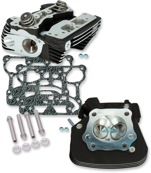 Super Stock Cylinder Heads Black, 1, nordicamoto.ro